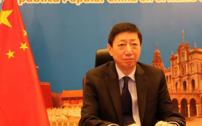 China y España combaten de la mano al Covid-19 e intensifican sus relaciones bilaterales, Wu Haitao, embajador de la República Popular China en el Reino de España,